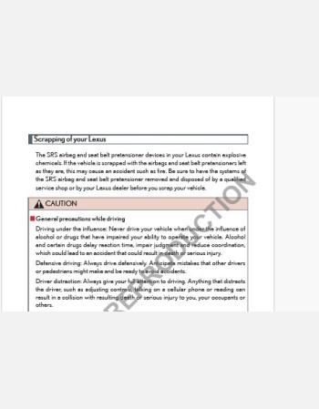 lexus rx 2014-2015 owners manual in english